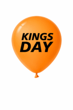 Oranje ballonnen 50 stuks voor Koningsdag